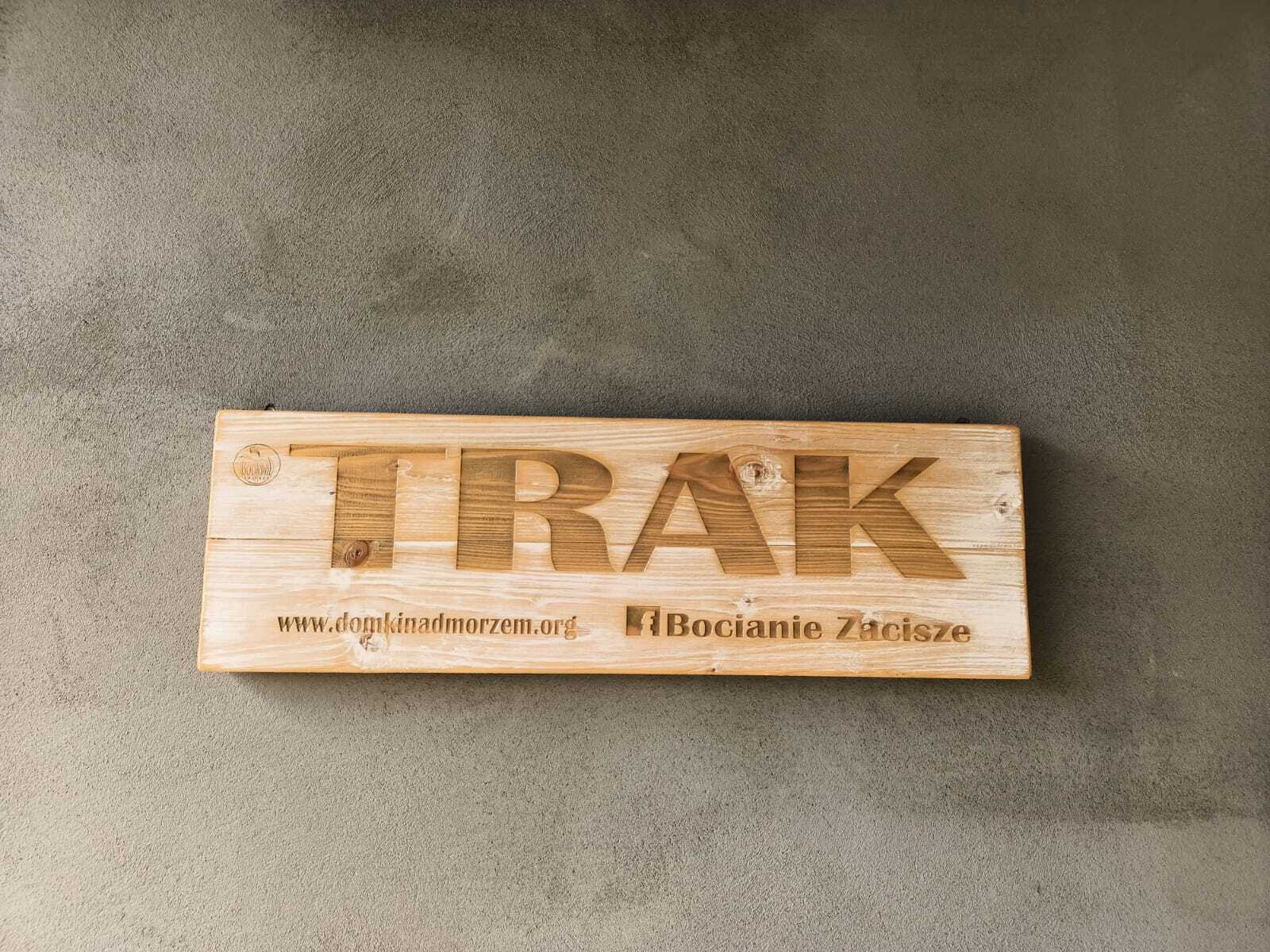 Wnętrze domku Trak